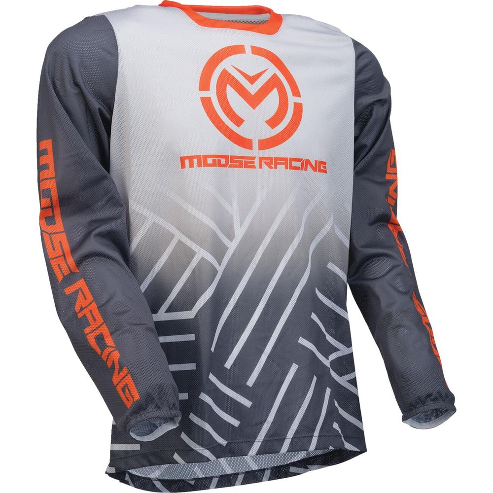 Moose Racing Sahara Jersey Grey / Orange