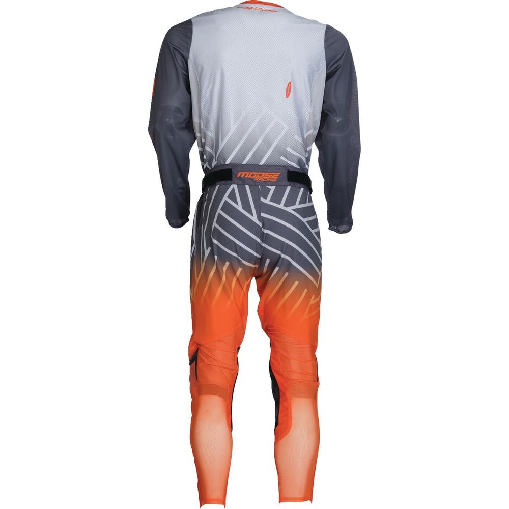 Moose Racing Sahara Jersey Grey / Orange