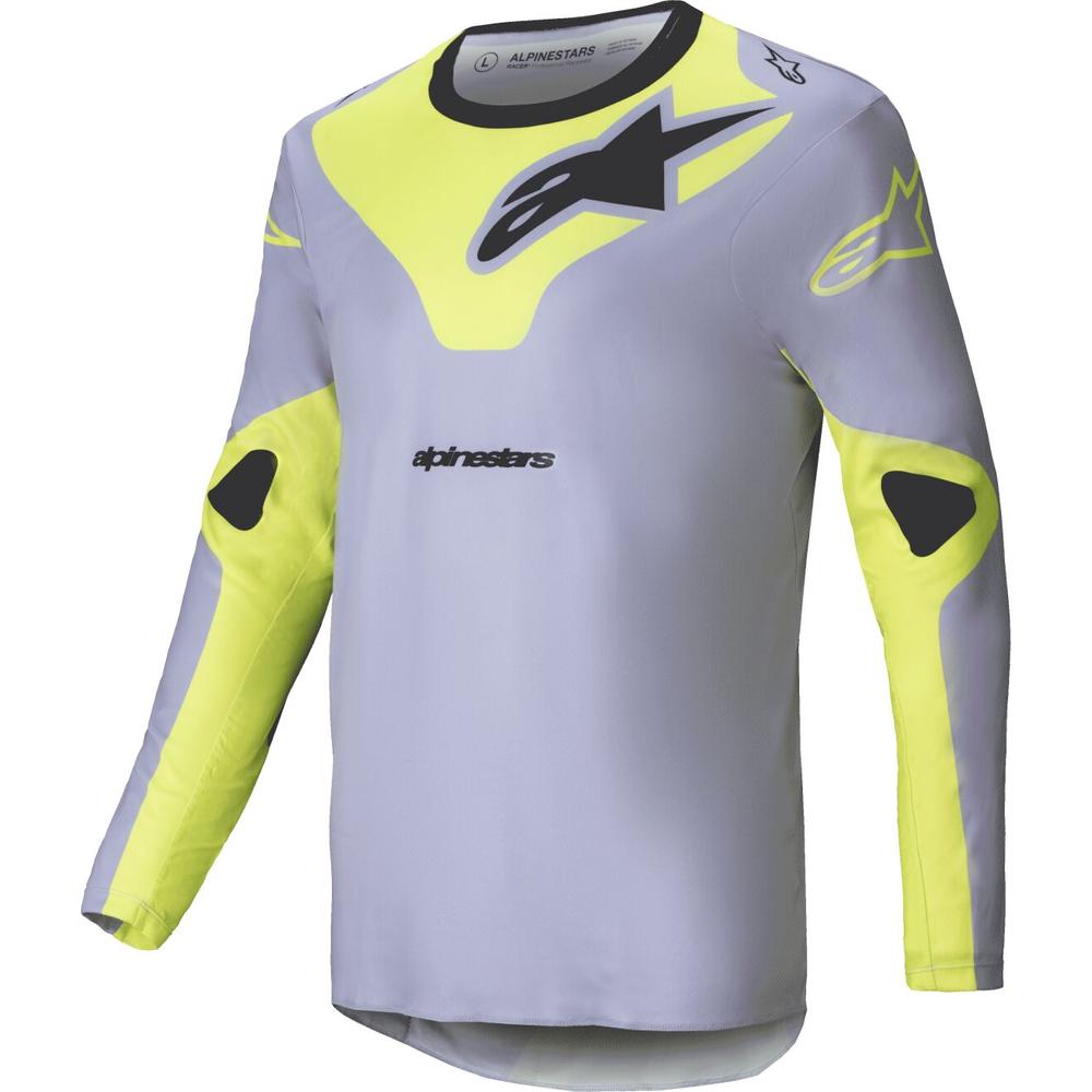 Alpinestars Racer Veil MX Jersey Grey / Yellow