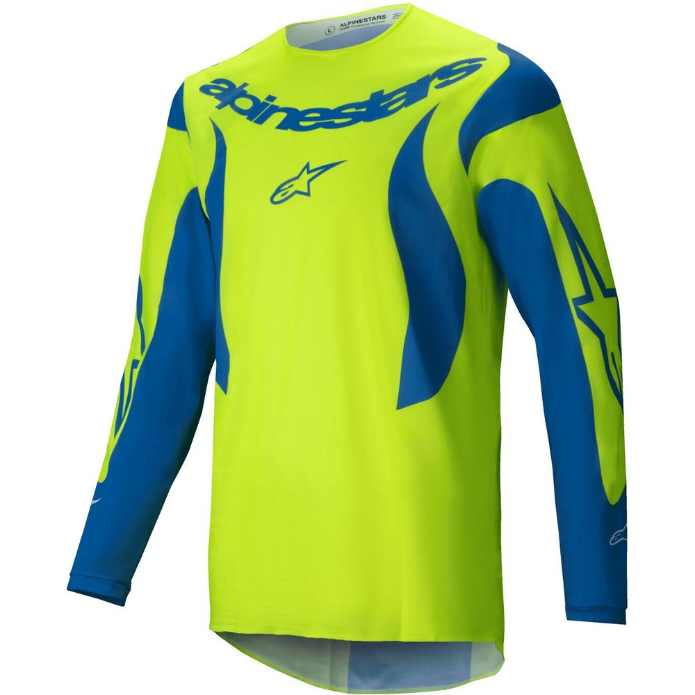 Alpinestars Fluid Haul MX Jersey Yellow / Blue