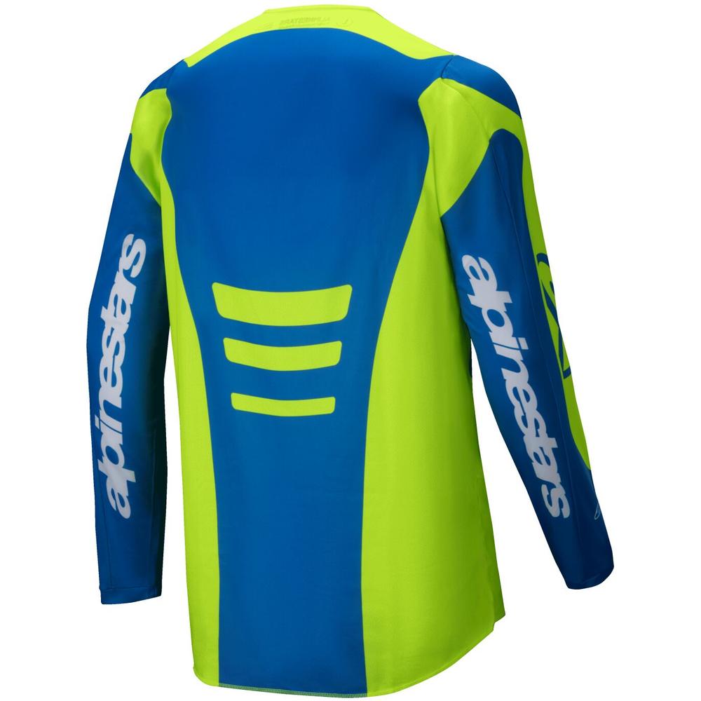 Alpinestars Fluid Haul MX Jersey Yellow / Blue - FREE UK Shipping, FREE 365 Day Returns | Moto Central