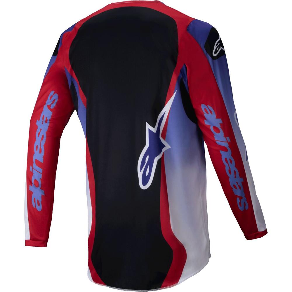 Alpinestars Fluid Wurx MX Jersey Purple / Red - FREE UK Shipping, FREE 365 Day Returns | Moto Central