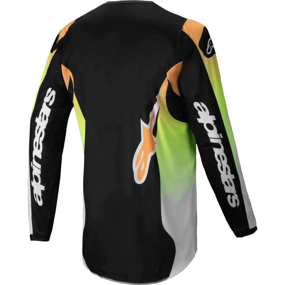 Alpinestars Fluid Wurx MX Jersey Yellow / Black - FREE UK Shipping, FREE 365 Day Returns | Moto Central