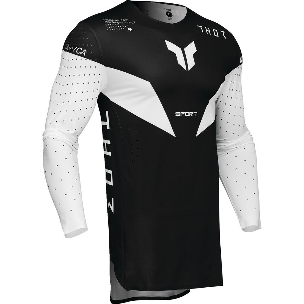 Thor Sportmode Strike Jersey Black