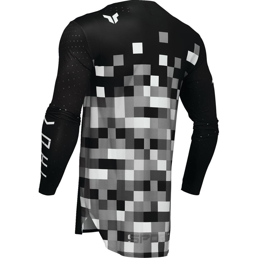 Thor Sportmode Riot Jersey Black / Red - FREE UK Shipping, FREE 365 Day Returns | Moto Central