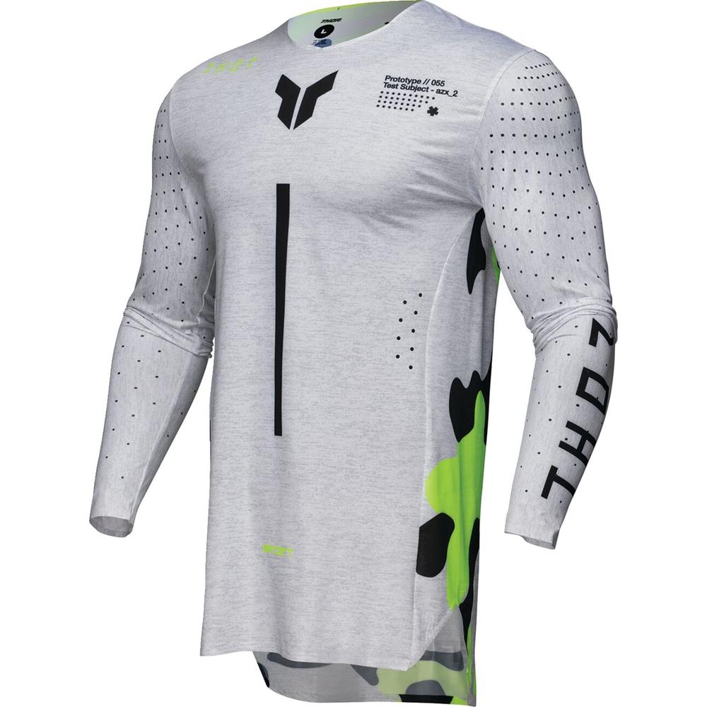 Thor Sportmode Riot Jersey White / Acid