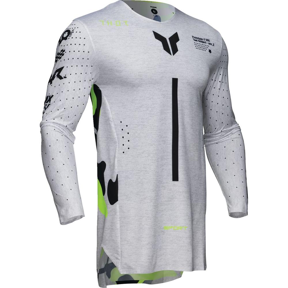 Thor Sportmode Riot Jersey White / Acid