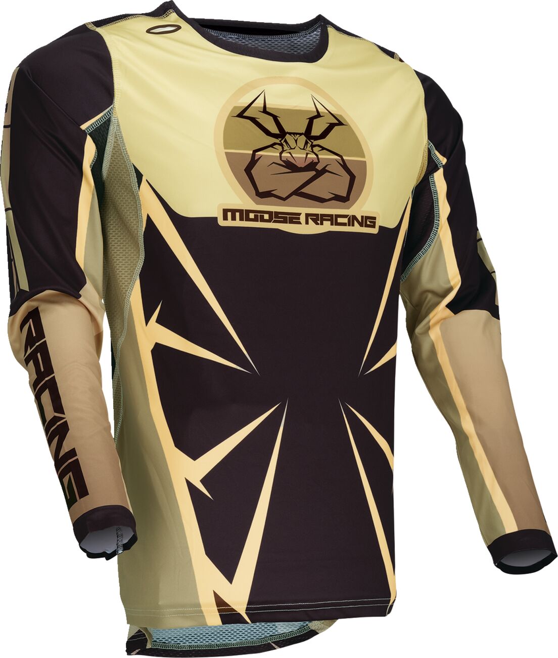 Moose Racing Agroid Jersey Brown / Black - FREE UK Shipping, FREE 365 Day Returns | Moto Central