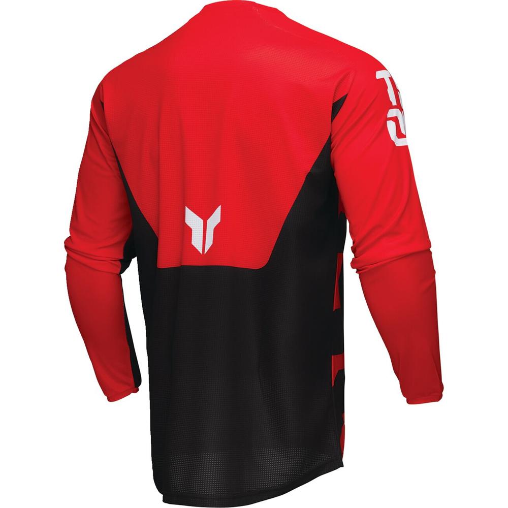 Thor Launchmode Forge Jersey Red - FREE UK Shipping, FREE 365 Day Returns | Moto Central