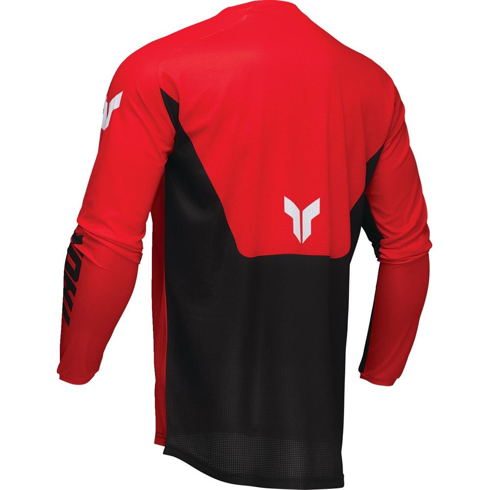 Thor Launchmode Forge Jersey Red - FREE UK Shipping, FREE 365 Day Returns | Moto Central