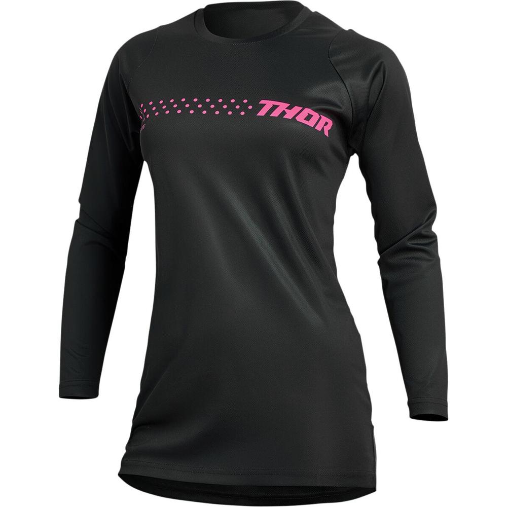 Thor Sector Minimal Ladies Jersey Black