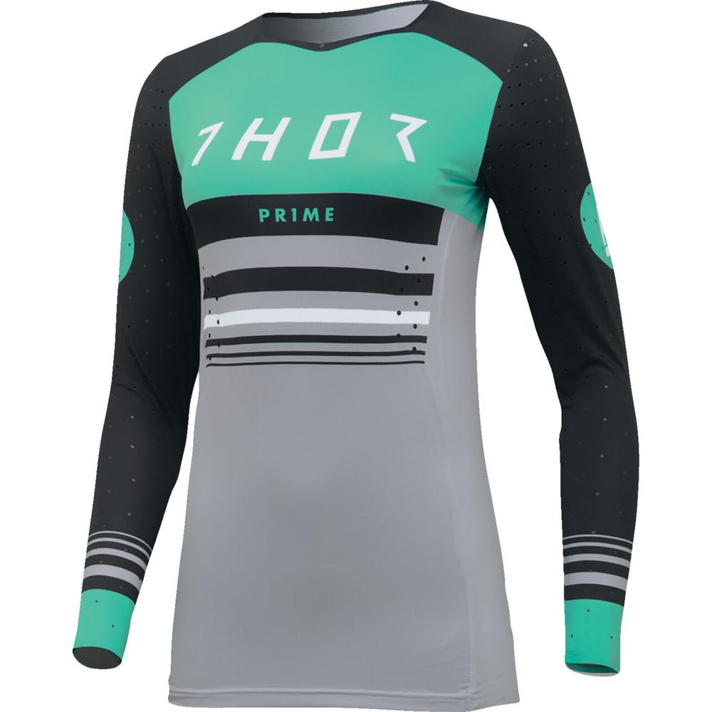 Thor Prime Blaze Ladies Jersey Black / Mint