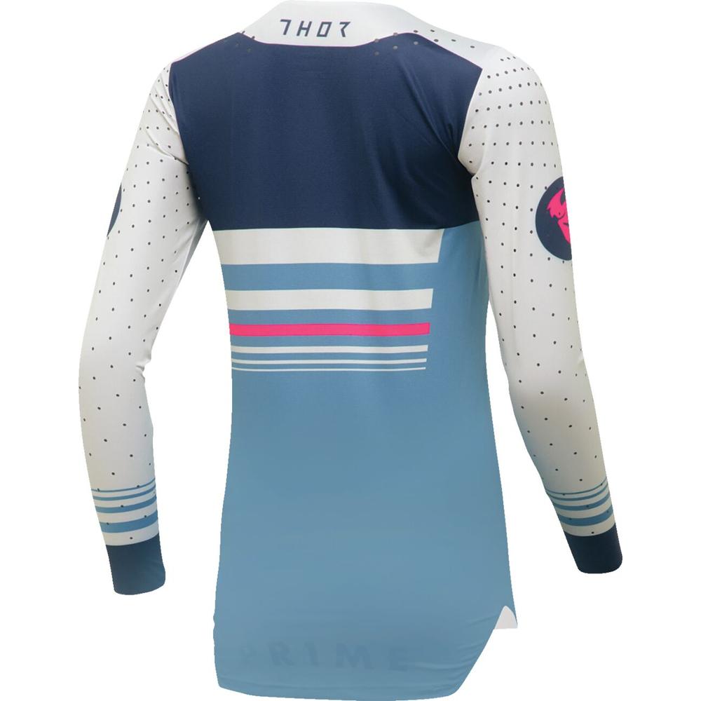 Thor Prime Blaze Ladies Jersey Black / White