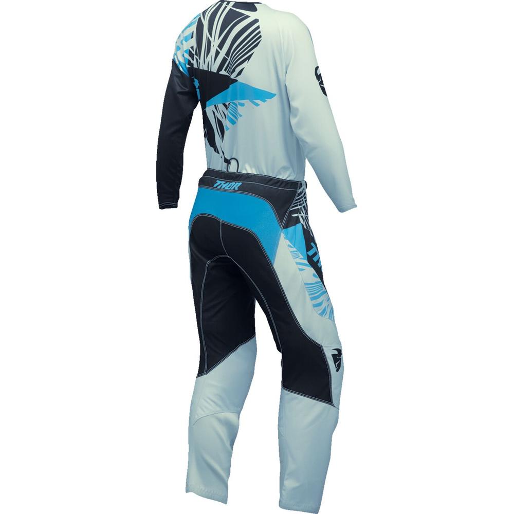 Thor Sector Split Ladies Jersey Black / Blue