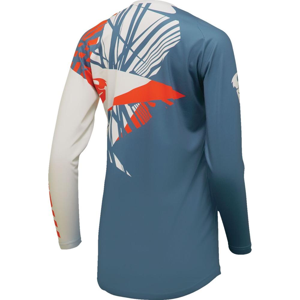 Thor Sector Split Ladies Jersey Blue / White