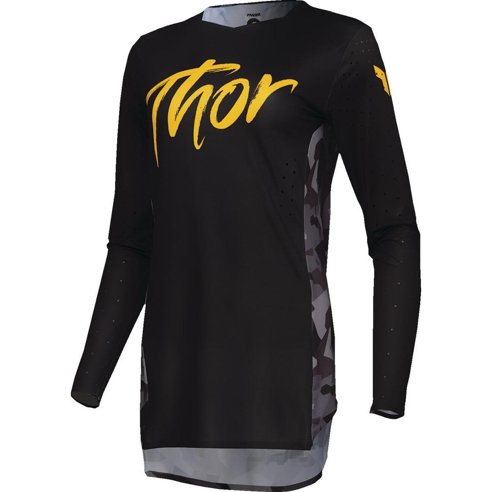 Thor Sportmode Shadow Ladies Jersey Black / Grey