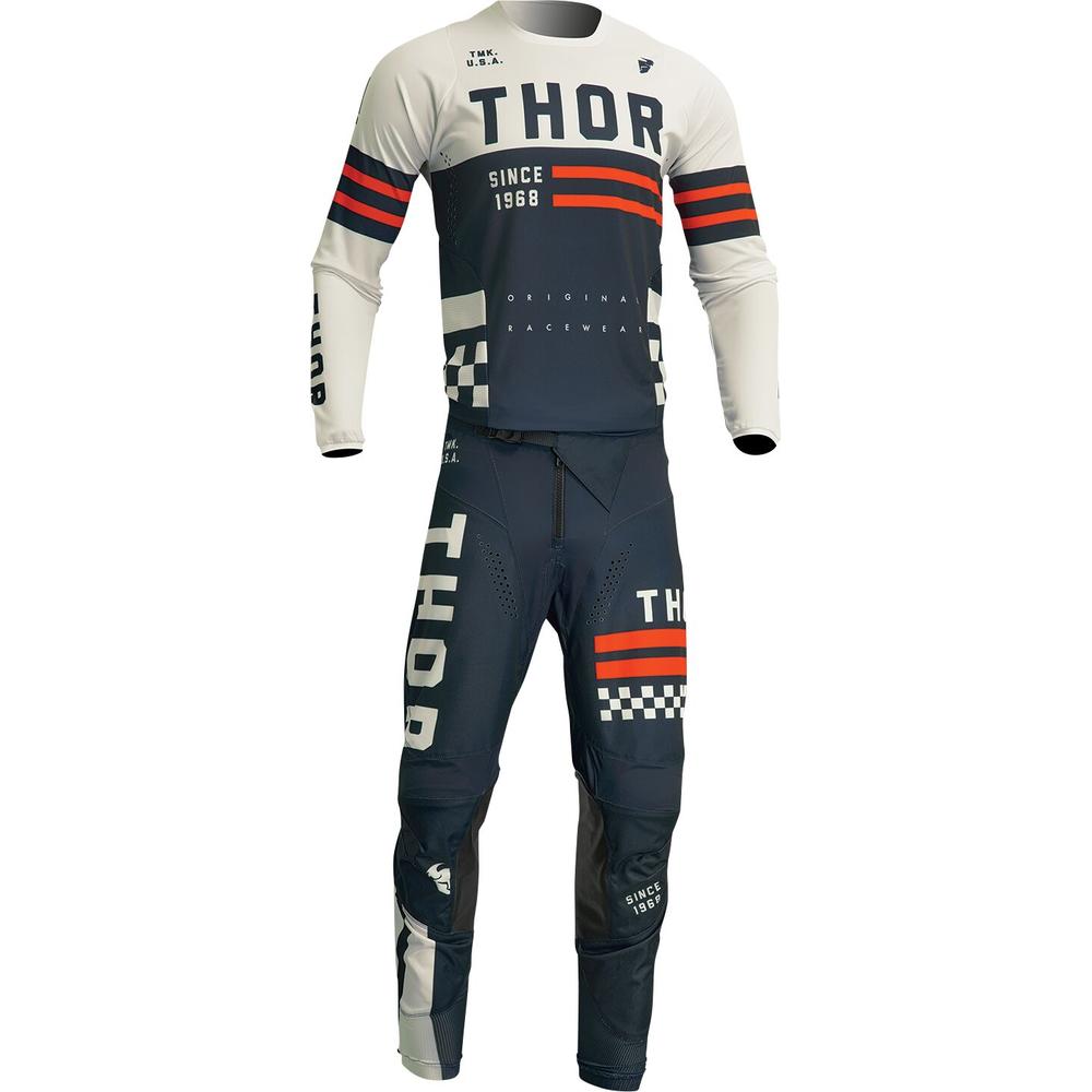 Thor Pulse Combat Youth Jersey Midnight / White