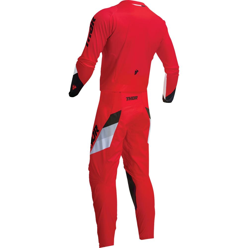 Thor Pulse Tactic Youth Jersey Red - FREE UK Shipping, FREE 365 Day Returns | Moto Central