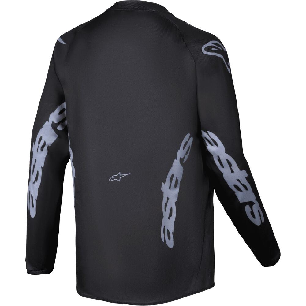 Alpinestars Racer Graphite Youth MX Jersey Graphite Black / Grey