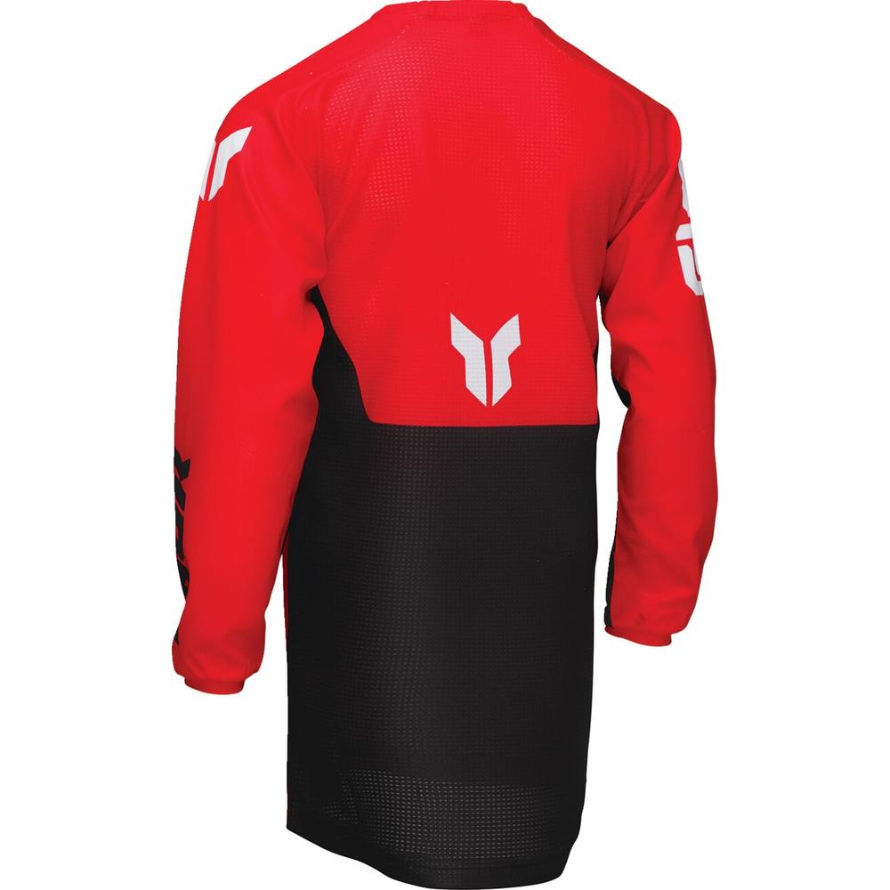 Thor Launchmode Forge Youth Jersey Red - FREE UK Shipping, FREE 365 Day Returns | Moto Central