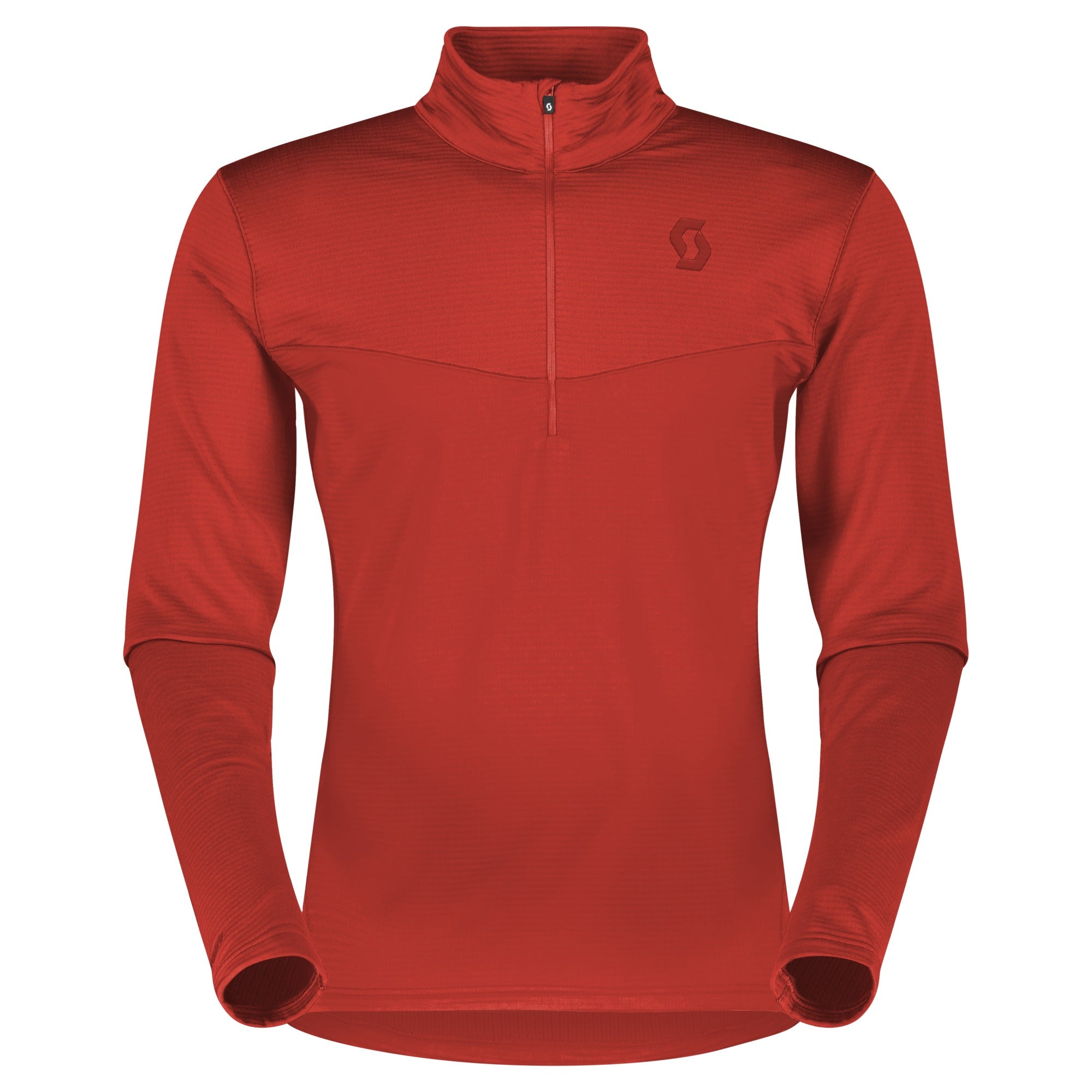 Scott Defined Light Base Layer Pullover Magma Red