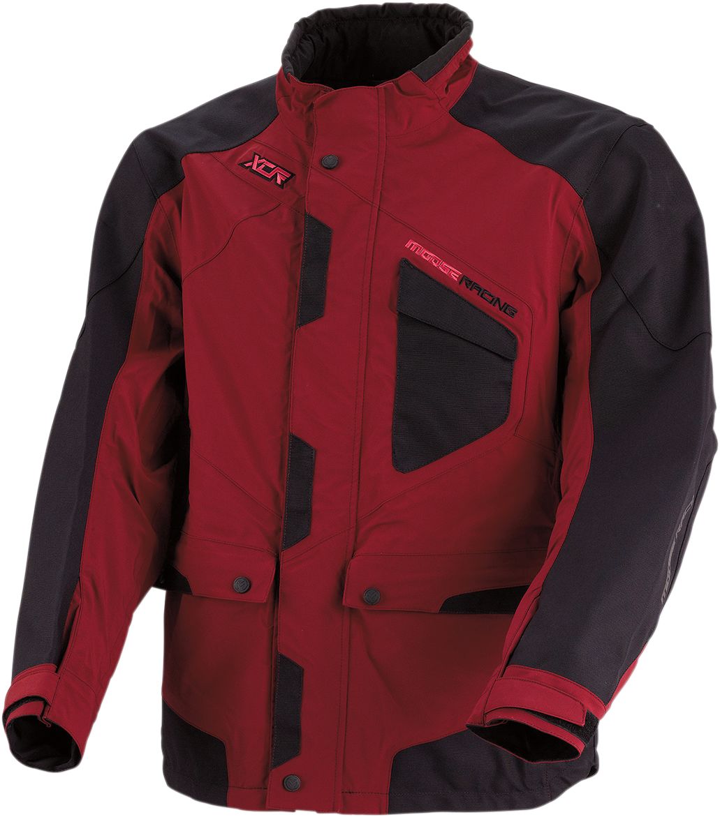 Moose Racing XCR Textile Jacket Maroon / Black