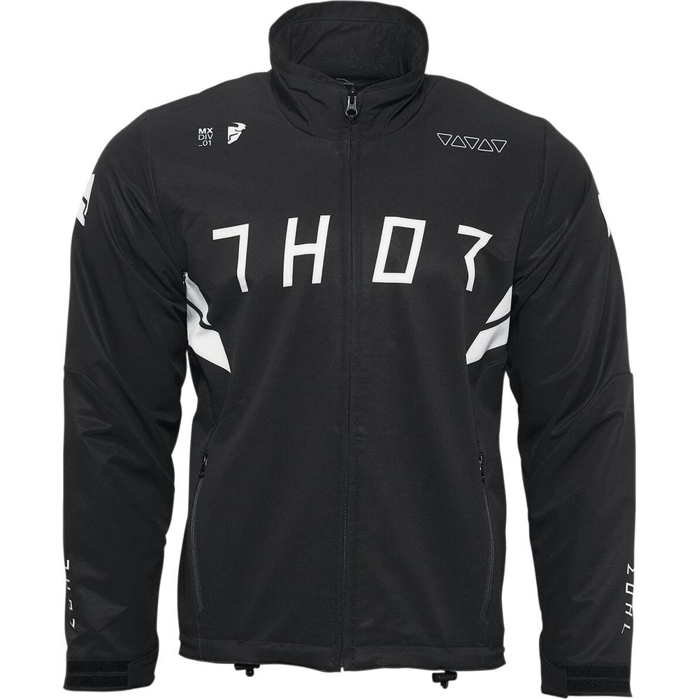 Thor Warmup Textile Jacket Black / White