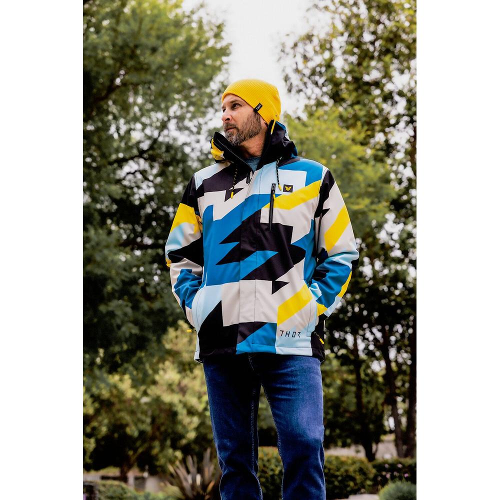 Thor Brave Heavyweight Tour Jacket Blue / Yellow