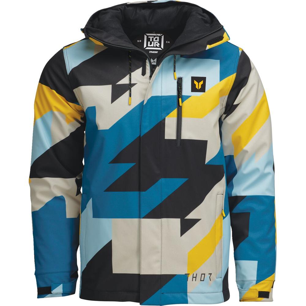 Thor Brave Heavyweight Tour Jacket Blue / Yellow