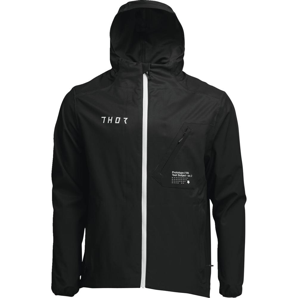 Thor Unit Lite Shell Windbreaker Jacket Black