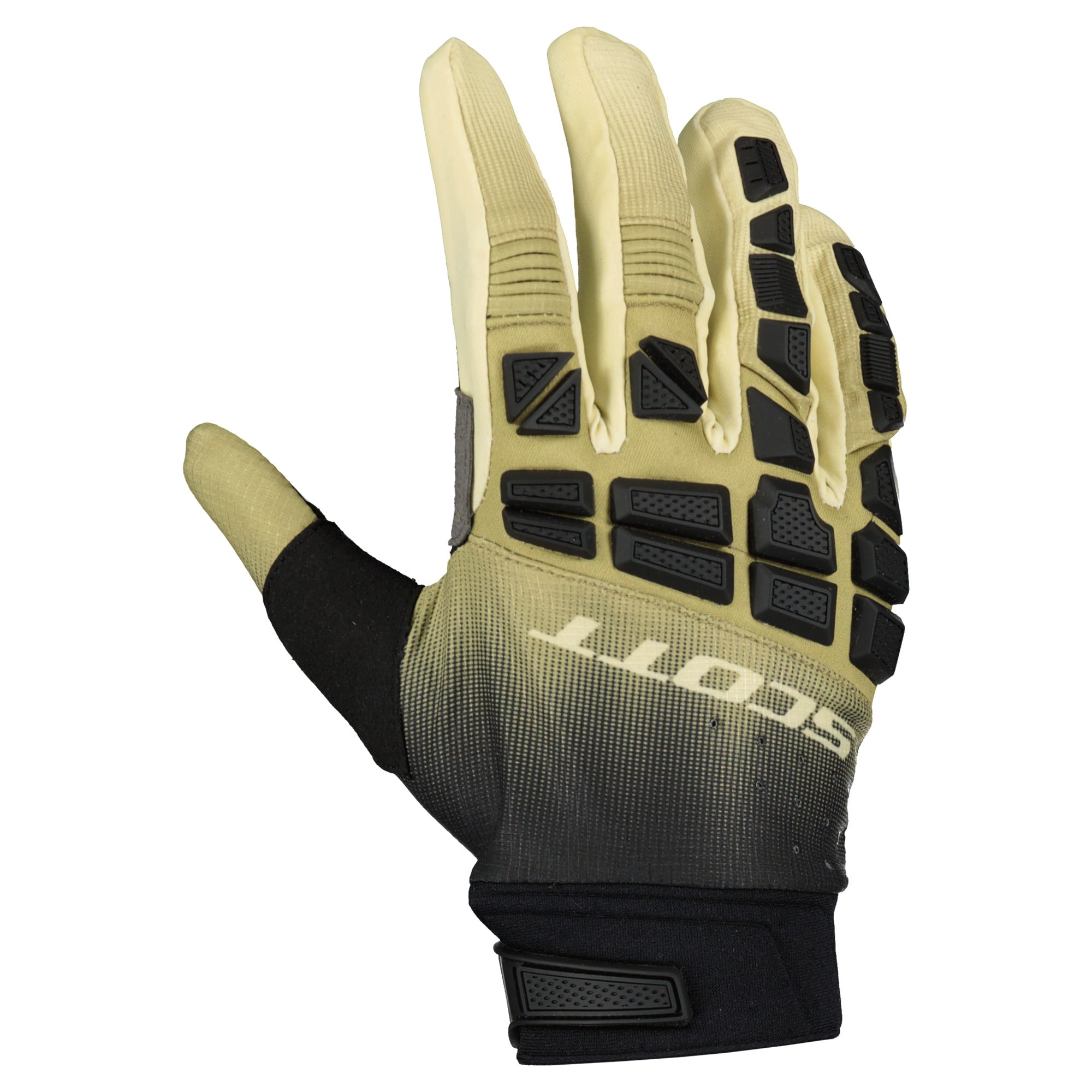 Scott X-Plore Pro Textile Gloves Camo Beige / Black  - FREE UK Shipping, FREE 365 Day Returns | Moto Central