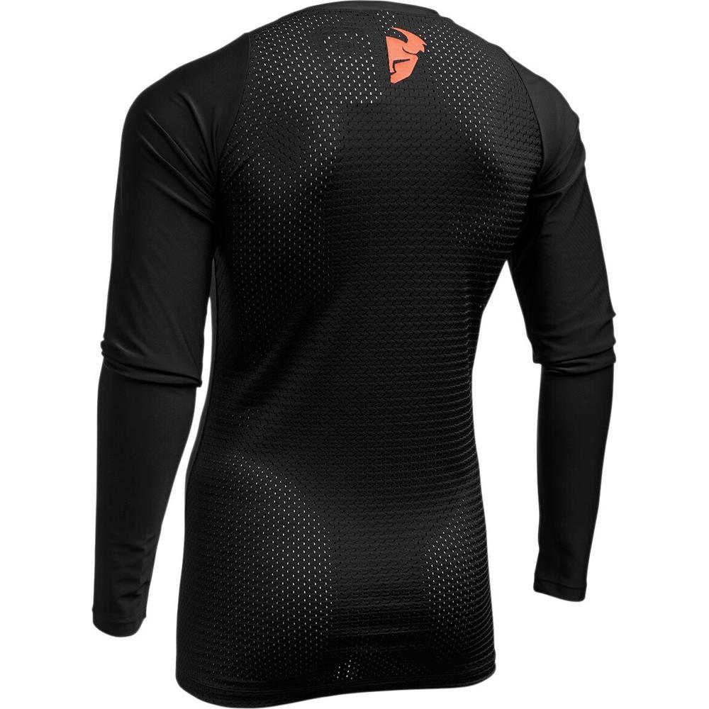 Thor Comp Long Sleeves Base Layer T-Shirt Black - FREE UK Shipping, FREE 365 Day Returns | Moto Central