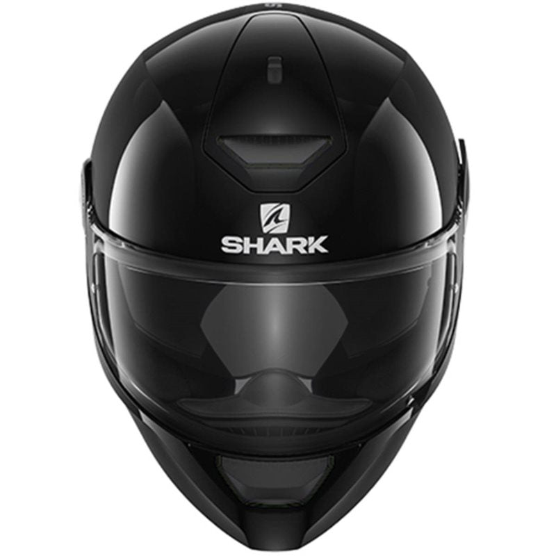 Shark Skwal 2 White LED Blank Full Face Helmet Black  - FREE UK Shipping, FREE 365 Day Returns | Moto Central