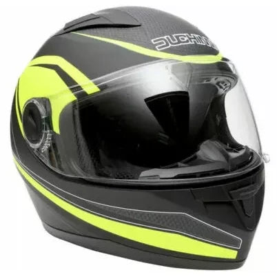 Duchinni D705 Syncro Full Face Helmet Black / Neon