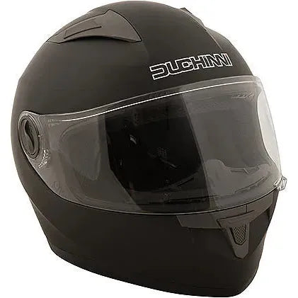 Duchinni D705 Full Face Helmet Matt Black - FREE UK Shipping, FREE 365 Day Returns | Moto Central