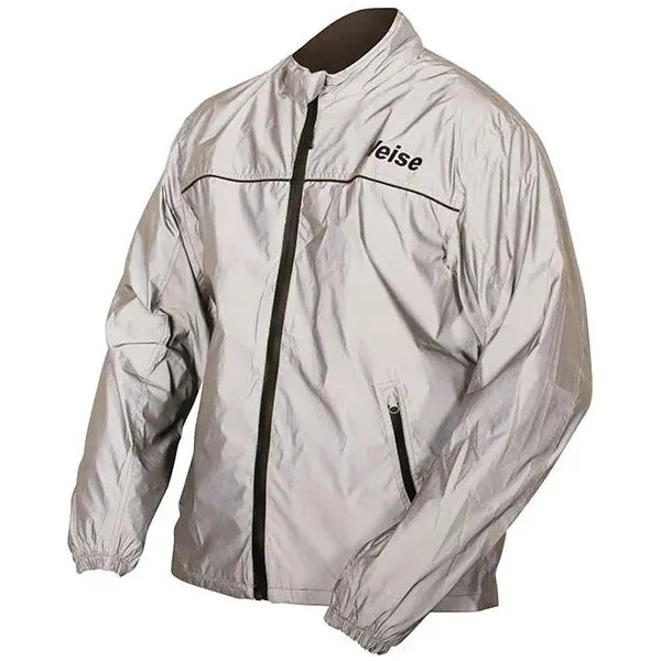 Weise Vision 2.0 Waterproof Over Jacket Silver - FREE UK Shipping, FREE 365 Day Returns | Moto Central