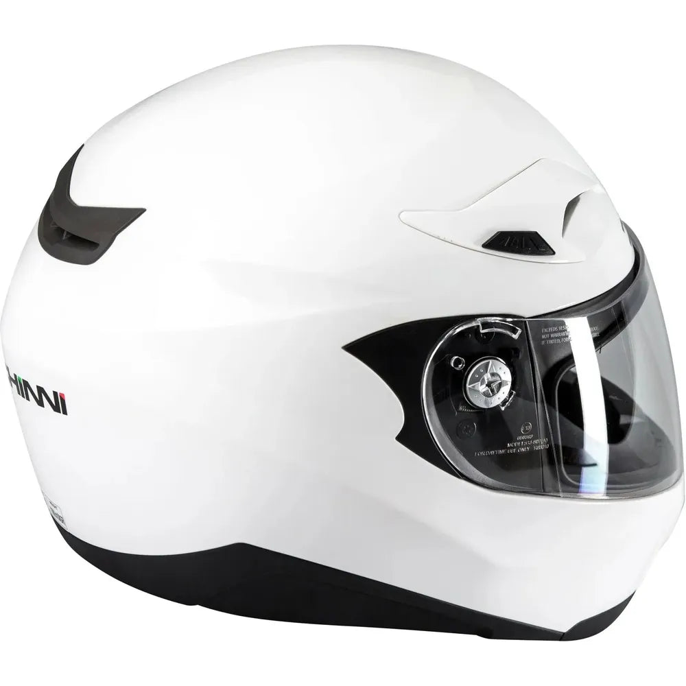 Duchinni D405 Full Face Helmet White - FREE UK Shipping, FREE 365 Day Returns | Moto Central