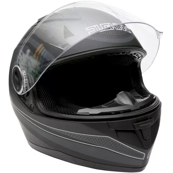 Duchinni D705 Syncro Full Face Helmet Black / Gunmetal - FREE UK Shipping, FREE 365 Day Returns | Moto Central