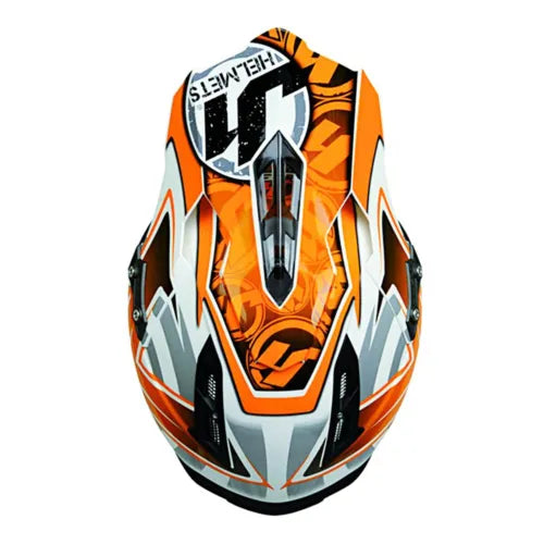 Just1 J12 Carbon MX Helmet Mister X Orange