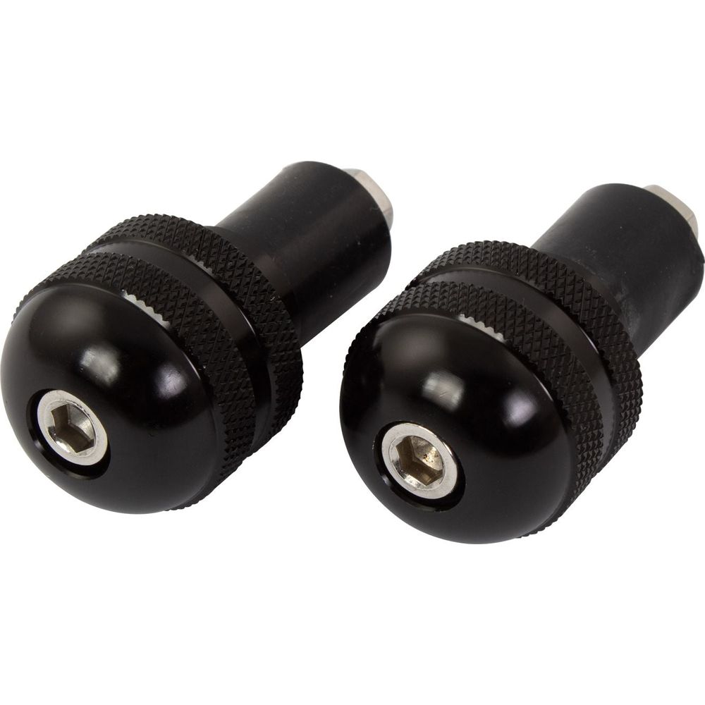 Bike It Round Bar End Weights Black