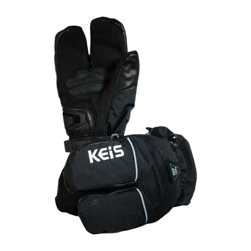 Keis Extreme G301 Premium Heated 3-Finger Textile Gloves - FREE UK Shipping, FREE 365 Day Returns | Moto Central