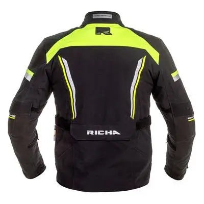 Richa Infinity 2 Pro Textile Jacket Black / Fluo Green - FREE UK Shipping, FREE 365 Day Returns | Moto Central