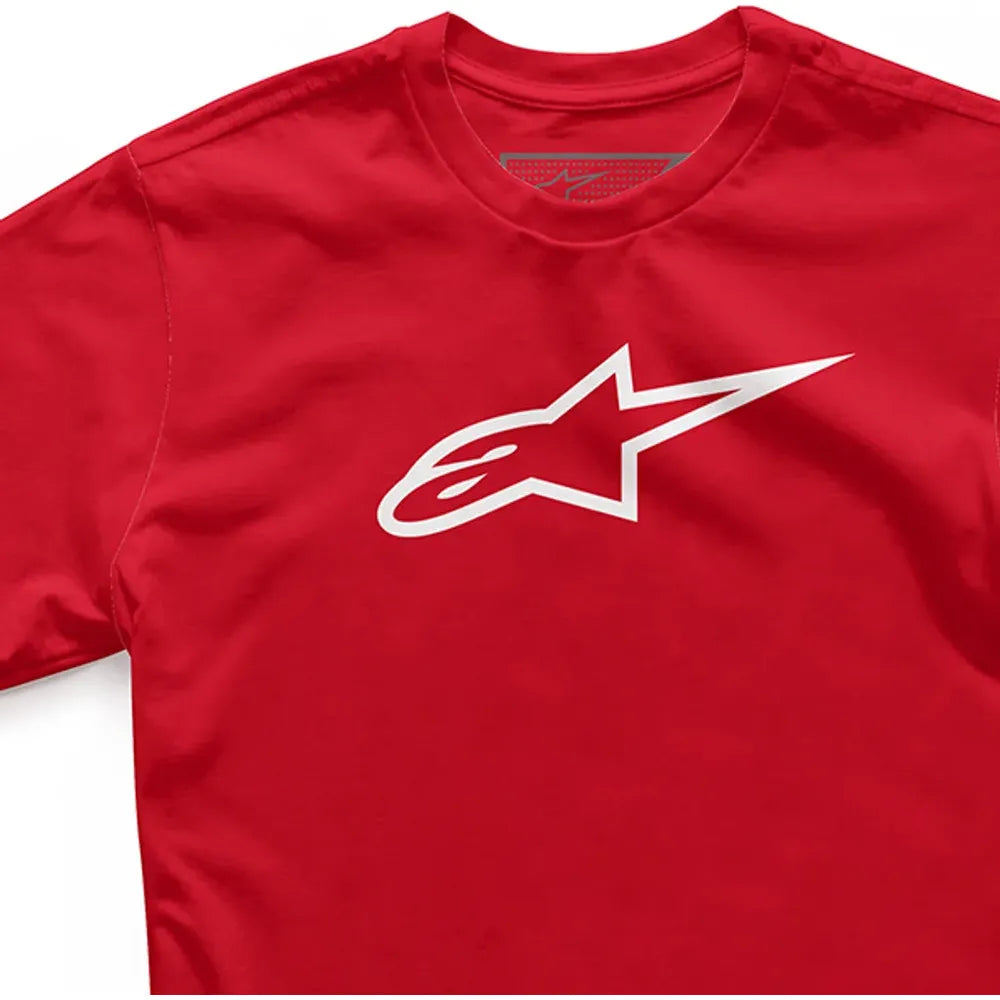 Alpinestars Ageless Classic T-Shirt Heather Red / White