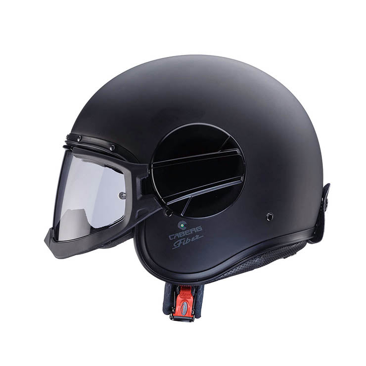 Caberg Jet Ghost X Plain Open Face Helmet Matt Black