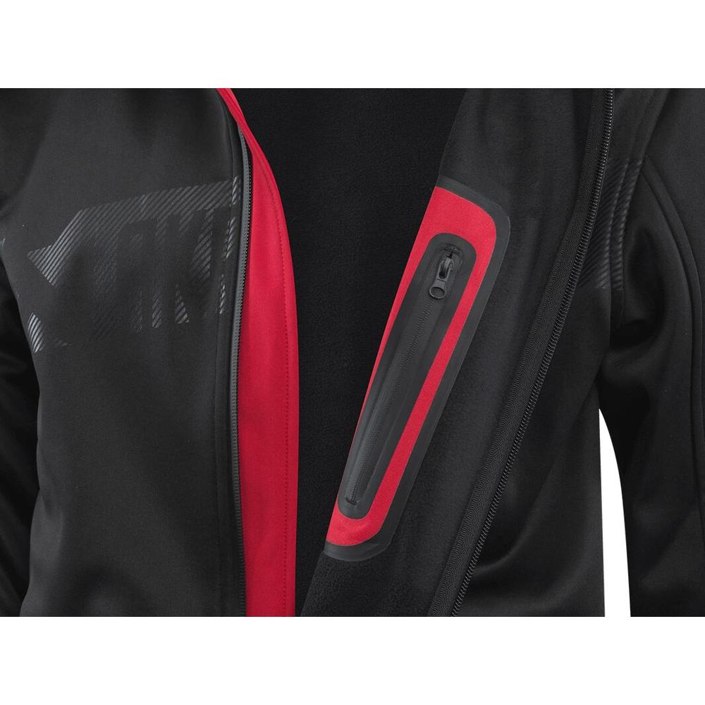 Akrapovic Corpo Ladies Soft Shell Jacket Black / Red