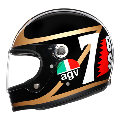 AGV X3000 Barry Sheene Full Face Helmet Replica  - FREE UK Shipping, FREE 365 Day Returns | Moto Central