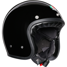 AGV X70 Mono Open Face Helmet Black