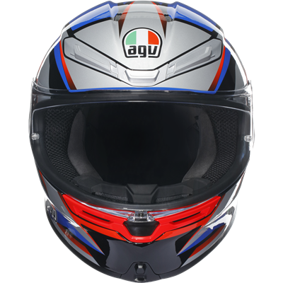 AGV K6-S Slashcut Full Face Helmet Black / Blue / Red