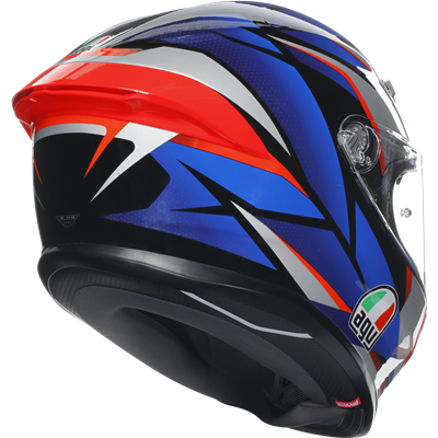 AGV K6-S Slashcut Full Face Helmet Black / Blue / Red