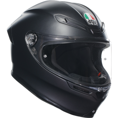 AGV K6-S Solid Full Face Helmet Matt Black